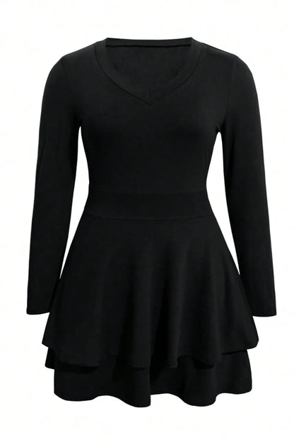 Stylish casual cake dress outfit
