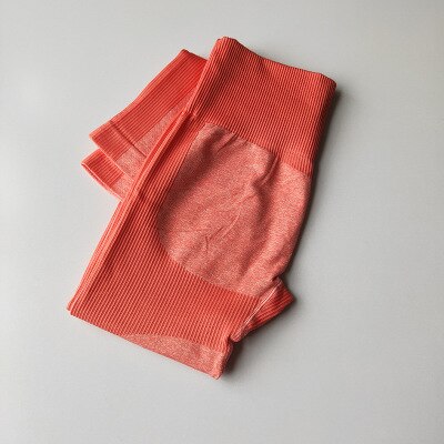 Seamless high waist push up gym leggings
