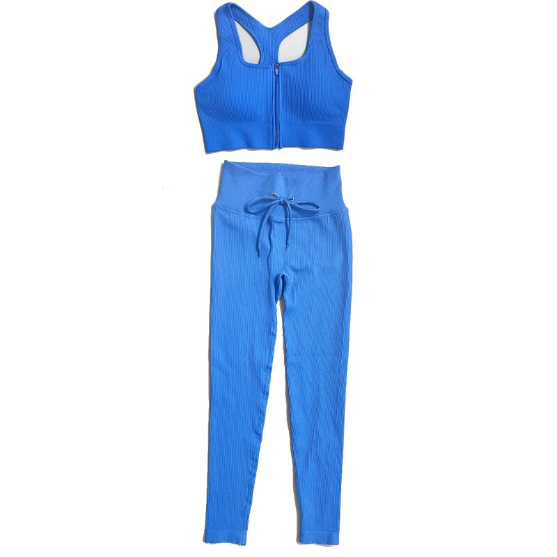 Seamless Womens Athletic Yoga Set
