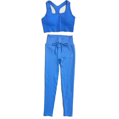 Seamless Womens Athletic Yoga Set