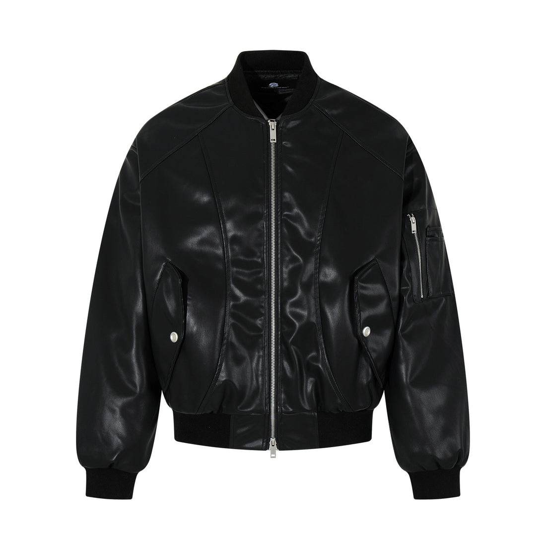 Leather jacket autumn and winter cotton jacket