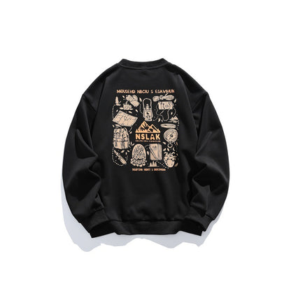 Unisex Casual Round Neck Hoodie