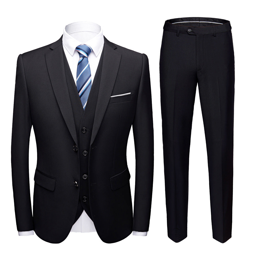“Shop the Men Business Suits Wedding Dress Suit Set – stylish, tailored suits perfect for weddings, formal events, and professional occasions.”
