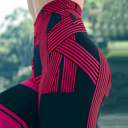 Seamless high waist push up fitness yoga leggings