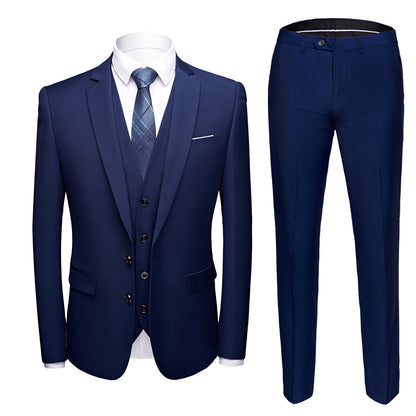 “Shop the Men Business Suits Wedding Dress Suit Set – stylish, tailored suits perfect for weddings, formal events, and professional occasions.”