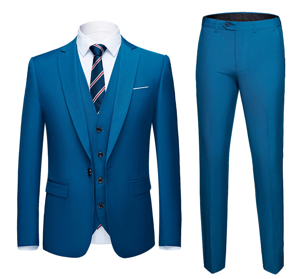 “Shop the Men Business Suits Wedding Dress Suit Set – stylish, tailored suits perfect for weddings, formal events, and professional occasions.”