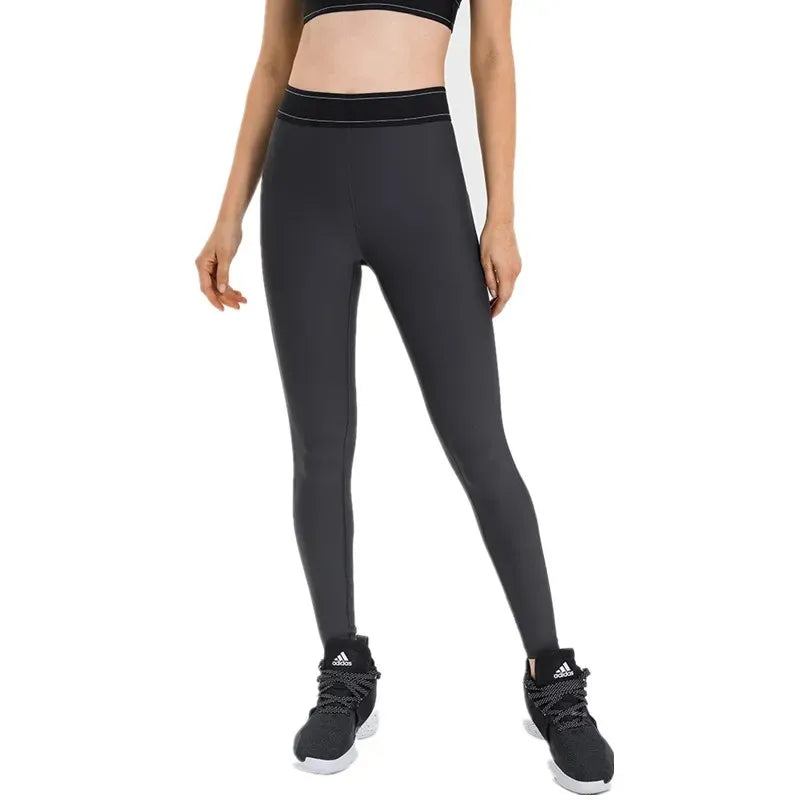 High waisted hip lifting quick dry gym leggings