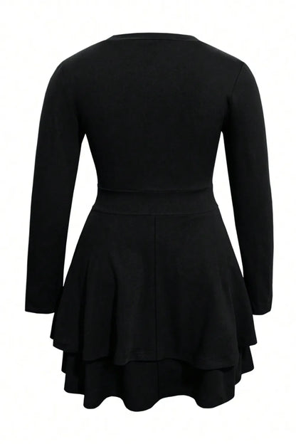 Stylish casual cake dress outfit