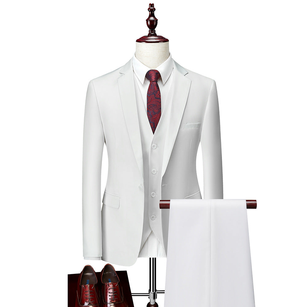 “Shop the Men Business Suits Wedding Dress Suit Set – stylish, tailored suits perfect for weddings, formal events, and professional occasions.”