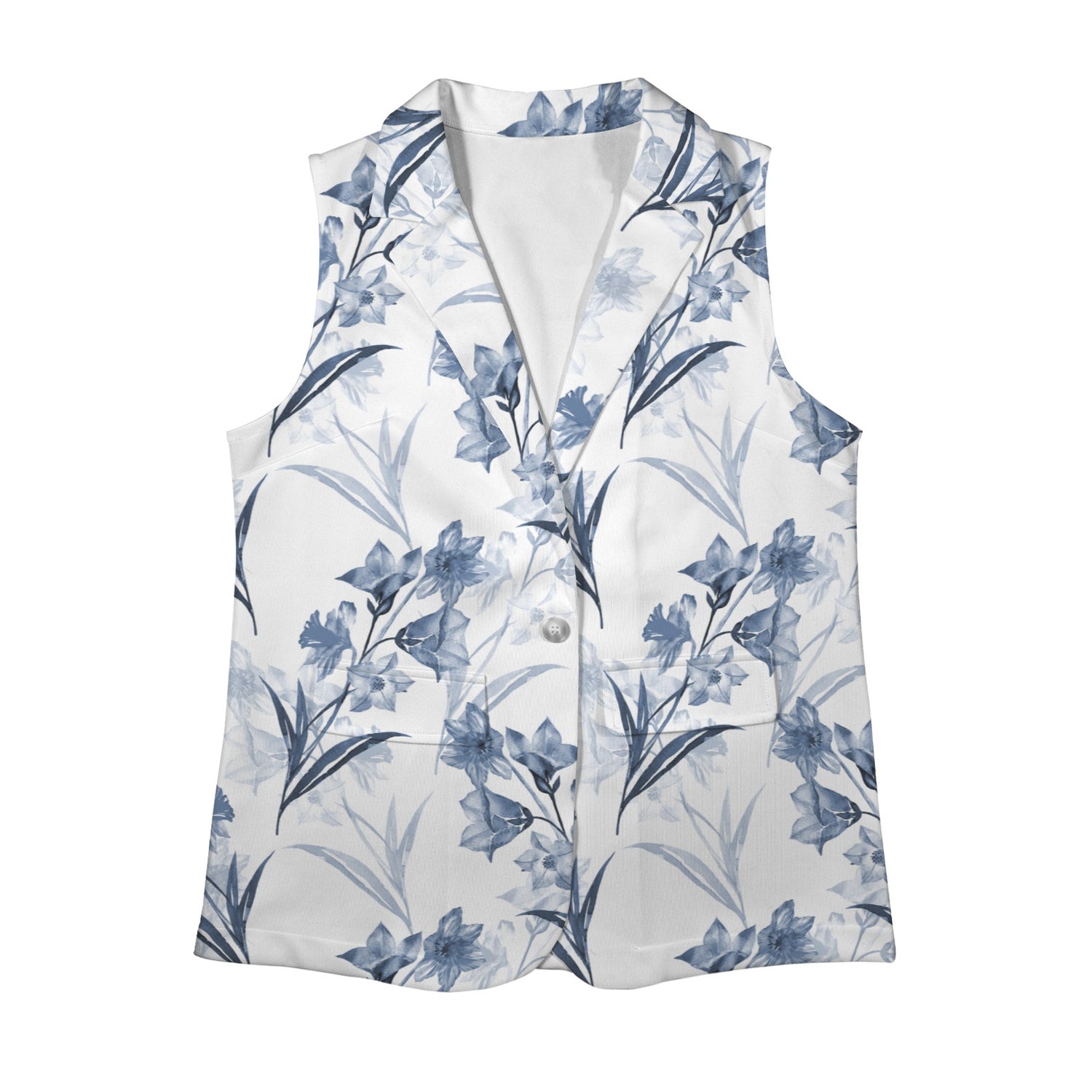 Womens Sleeveless Blazer popular fashion