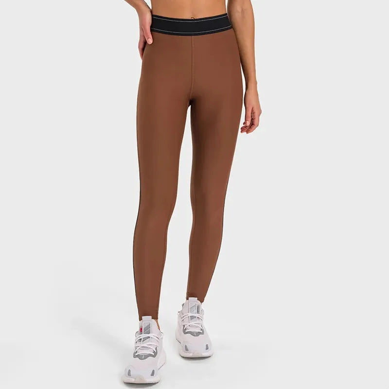High waisted hip lifting quick dry gym leggings