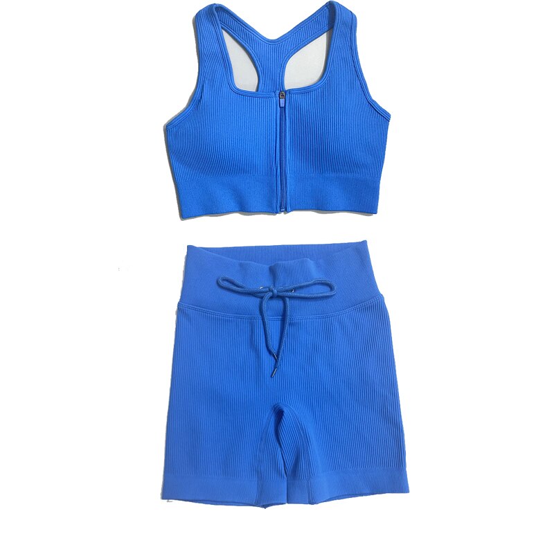 Seamless Womens Athletic Yoga Set