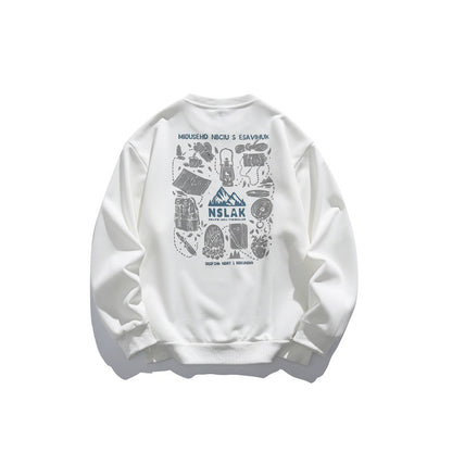 Unisex Casual Round Neck Hoodie