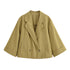 Stylish cropped blazer for women
