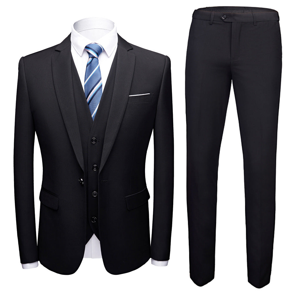 “Shop the Men Business Suits Wedding Dress Suit Set – stylish, tailored suits perfect for weddings, formal events, and professional occasions.”