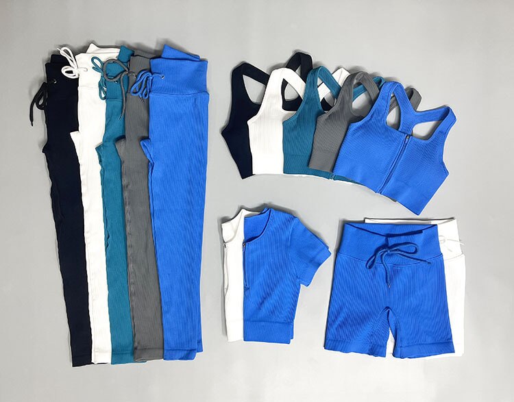 Seamless Womens Athletic Yoga Set